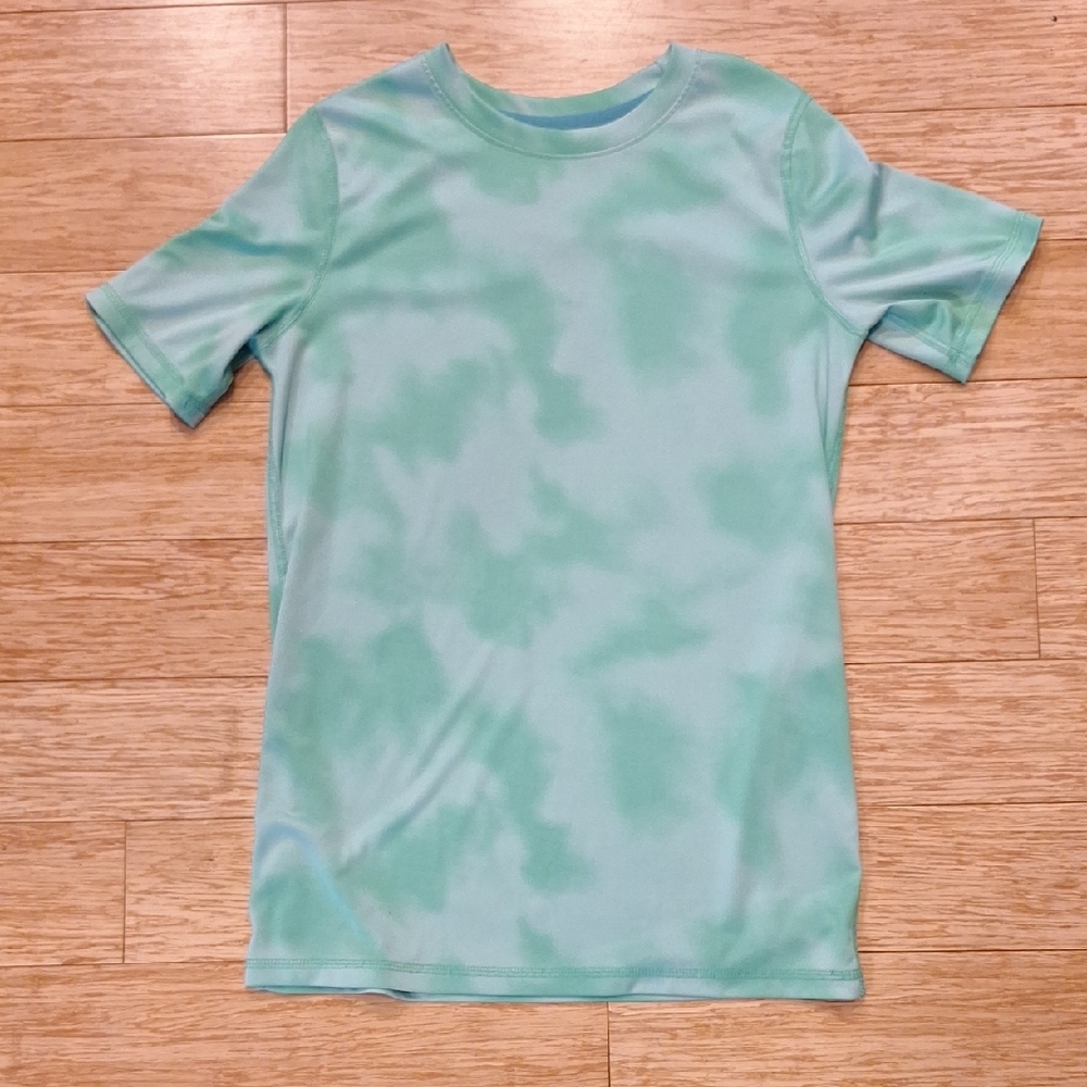 Kids Aqua Tie-Dye T-Shirt